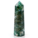 Moss Agate Crystal Tower (2" to 3" inch)