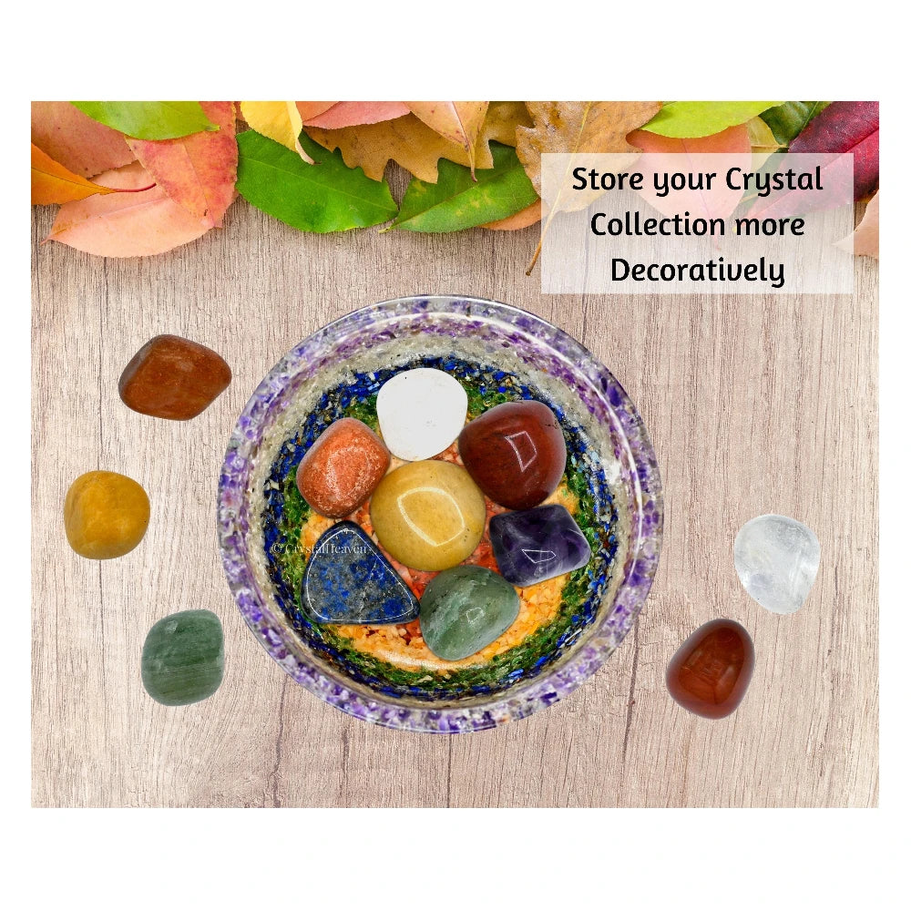 7 Chakra Orgone Bowl (4 Inch)
