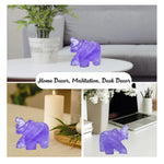 Amethyst Crystal Elephant