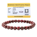 Garnet Healing Crystal Bracelets - 6mm Beads