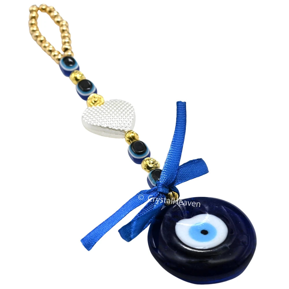 Evil Eye with Heart Car Hanging Ornaments (7 Inch)