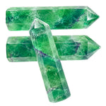 Green Fluorite Pencil Points (Set of 10)