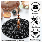 Metal Brass Pendulum - Rose Gold Double ISIS Karnak (MP24)