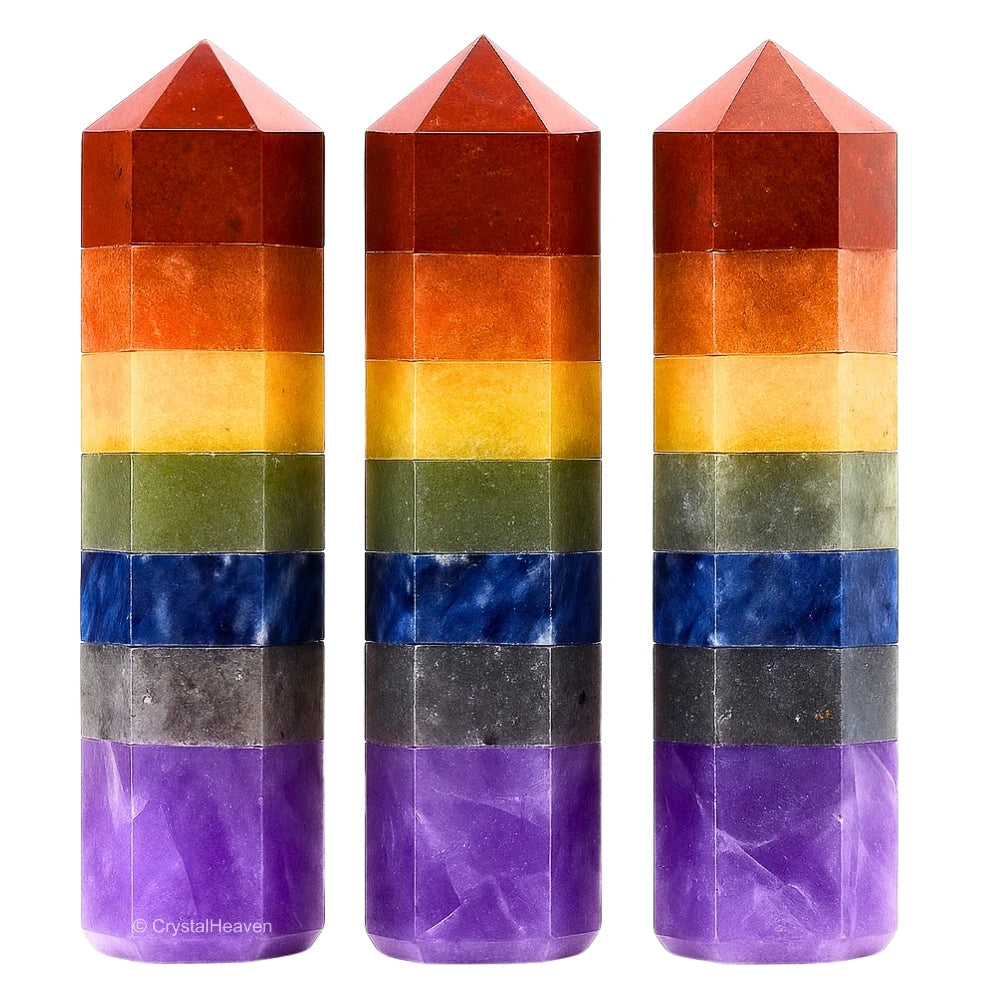 7 Chakra Pencil Points (Set of 3)