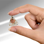 Rainbow Moonstone Orgone Pyramid - 30mm