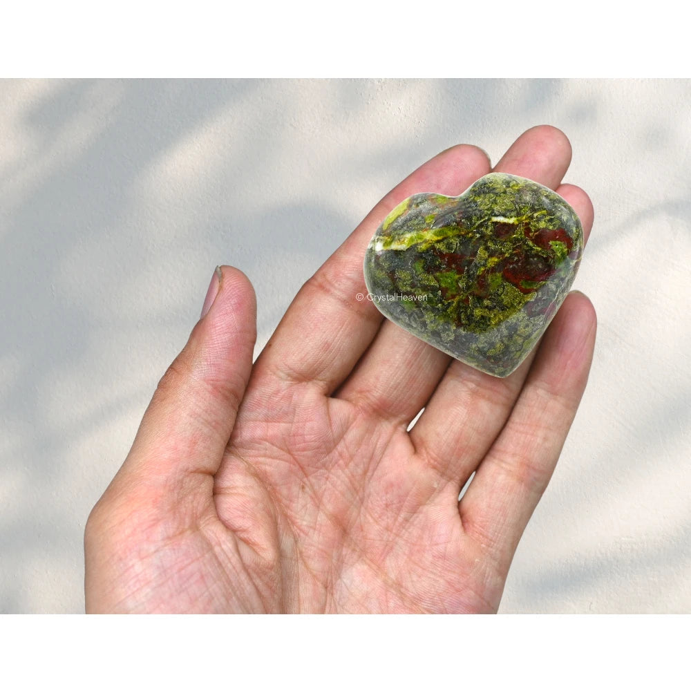 Dragon Bloodstone Heart