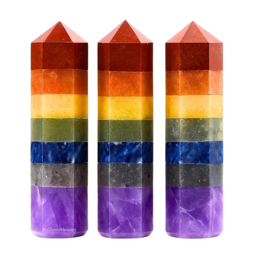 7 Chakra Pencil Points (Set of 10)