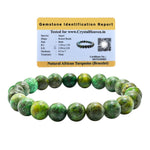 African Turquoise Bracelet (Elastic)