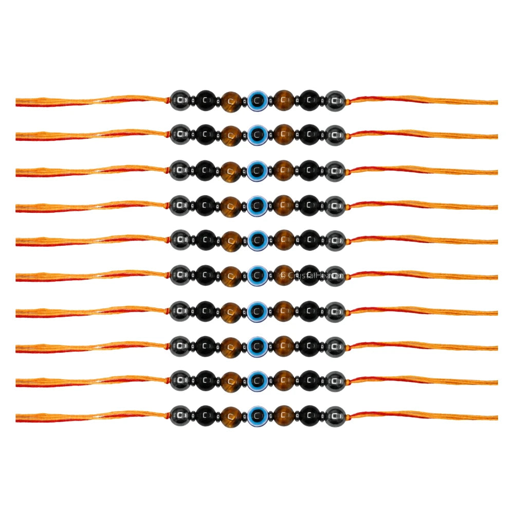 Protection Rakhi for Brother (Set of 10)