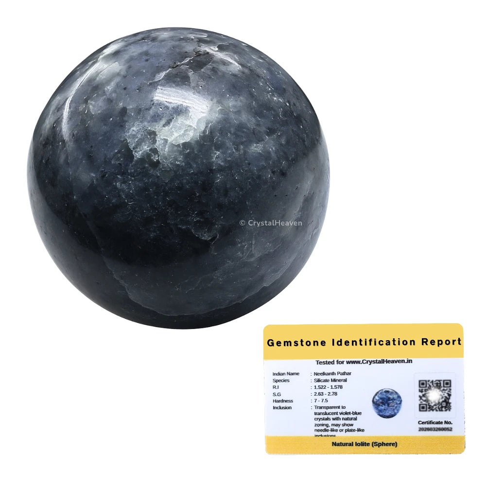 Iolite Sphere (2 Inch)