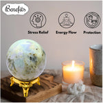 Hackmanite Sphere (2 Inch)
