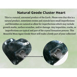 Moss Agate Heart