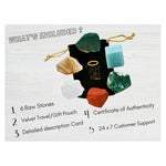Pain Relief Raw Crystals Set
