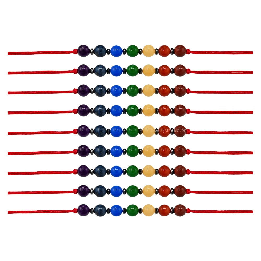 Chakra Rakhi for Brother (Set of 10)