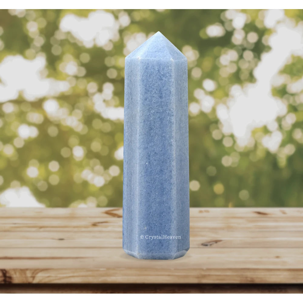 Large Blue Calcite Celestite Tower