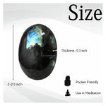 Labradorite Palm Stone (Large)