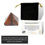 Red Tiger Eye Pyramid (1 Inch)