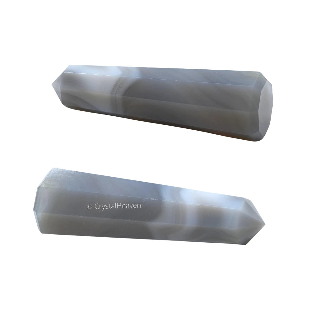 Grey Agate Tower (3" to 4" inch)