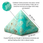 Caribbean Calcite Pyramid (2 Inch)