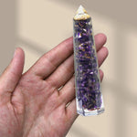 Amethyst Crystal Orgone Tower (4.5 Inch)