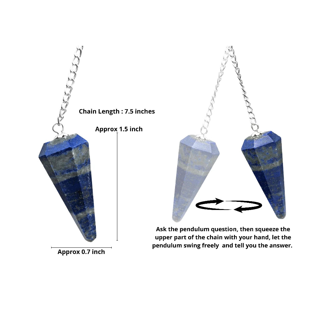 Lapis Lazuli Pendulum