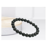 Silver Sheen Obsidian Bracelet (Elastic)