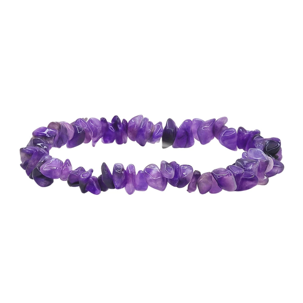 Amethyst Chips Bracelet