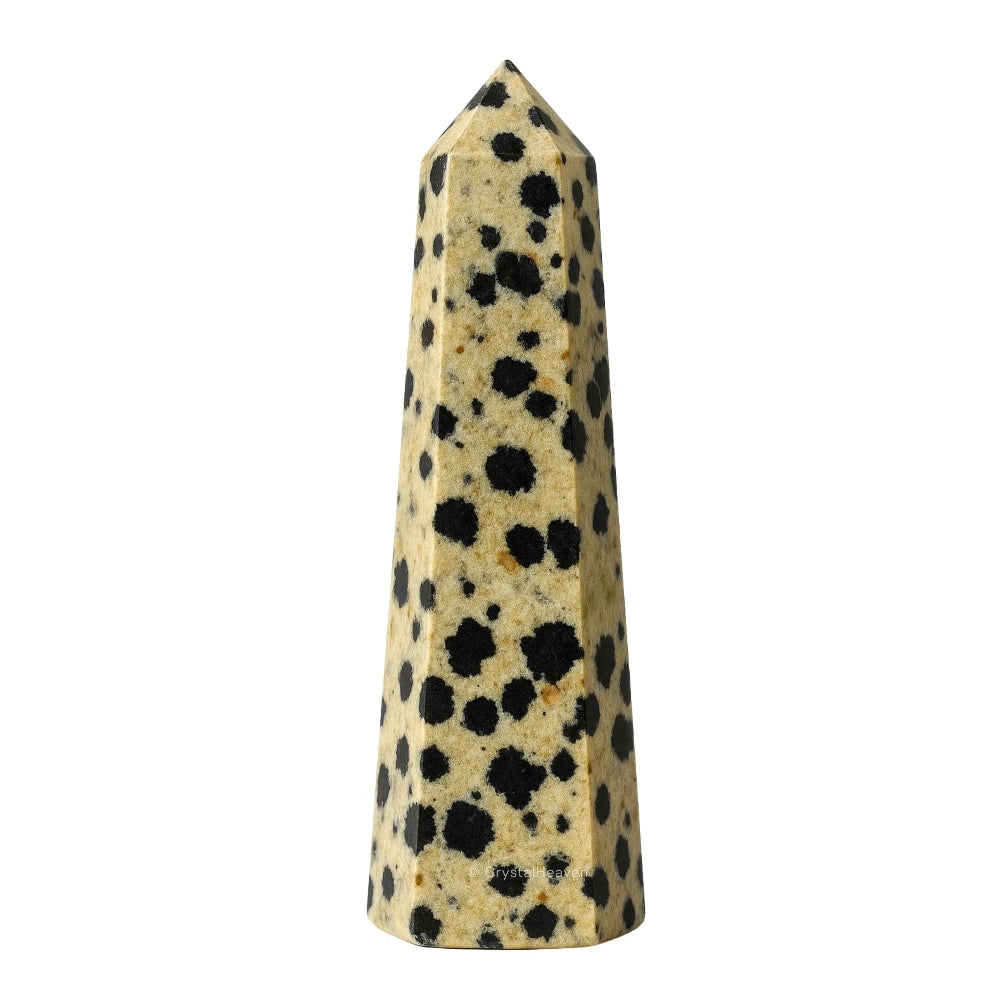 Dalmatian Jasper Tower (3" to 4" inch)