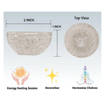 Clear Quartz Orgone Bowl (2 Inch)