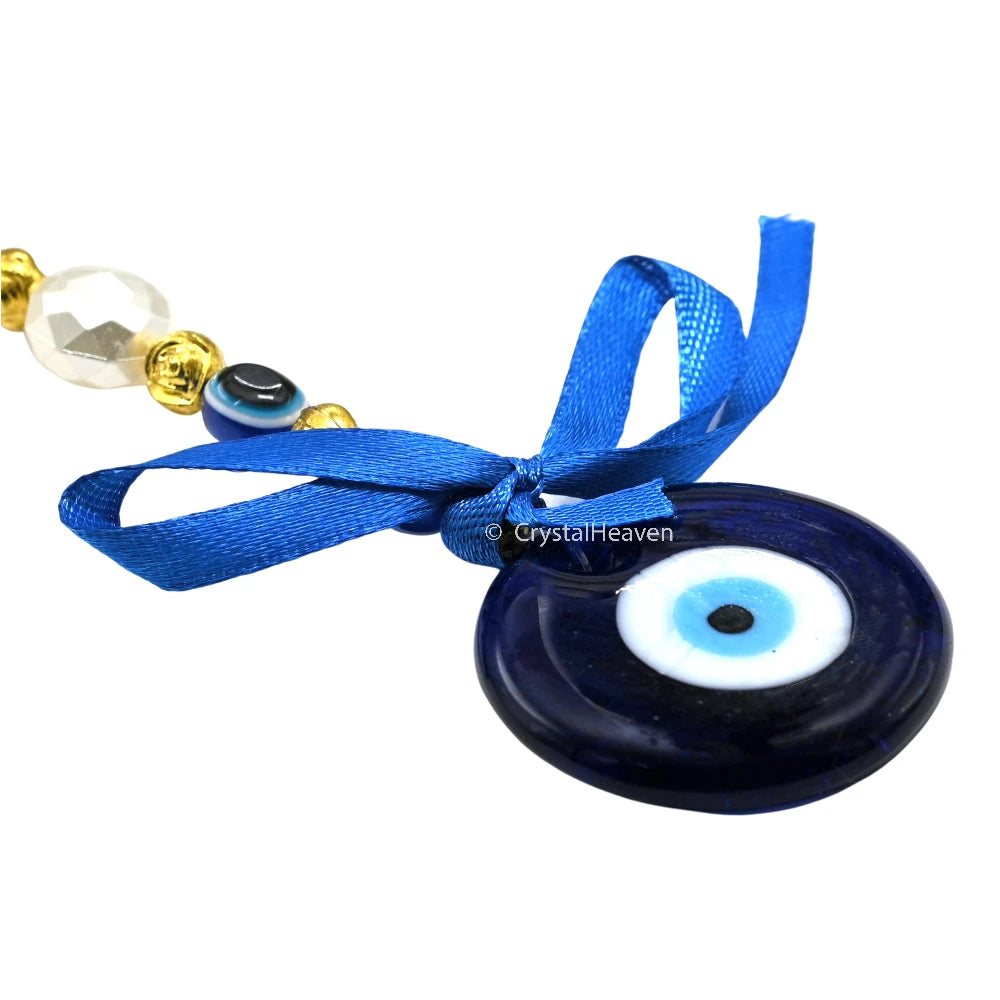 Evil Eye with Diamond Sphere Car Hanging Ornaments (7 Inch)