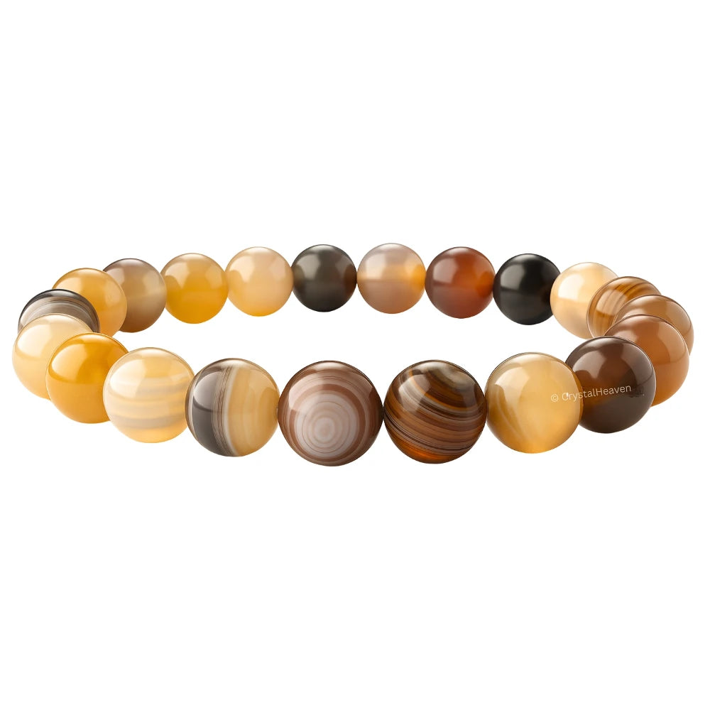 Botswana Agate Bracelet (Elastic)