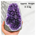 Amethyst Cluster (3 to 4 KG)