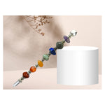 7 Chakra Crystal Tumbled Healing Stick