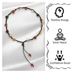 Mookaite Anklet (Hand Knotted)
