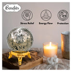 Raw Pyrite Sphere (1.5 Inch)