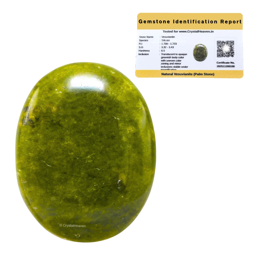 Vesuvianite Palm Stone