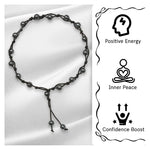 Hematite Anklet (Hand Knotted)