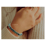 Moss Agate Bracelet (Elastic)