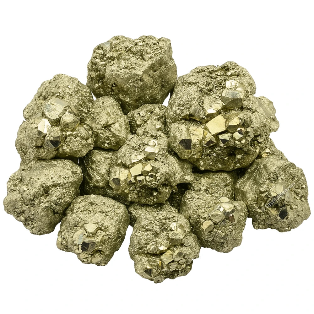 Raw Pyrite Crystals (2 Pieces)
