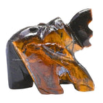 Tiger Eye Crystal Elephant
