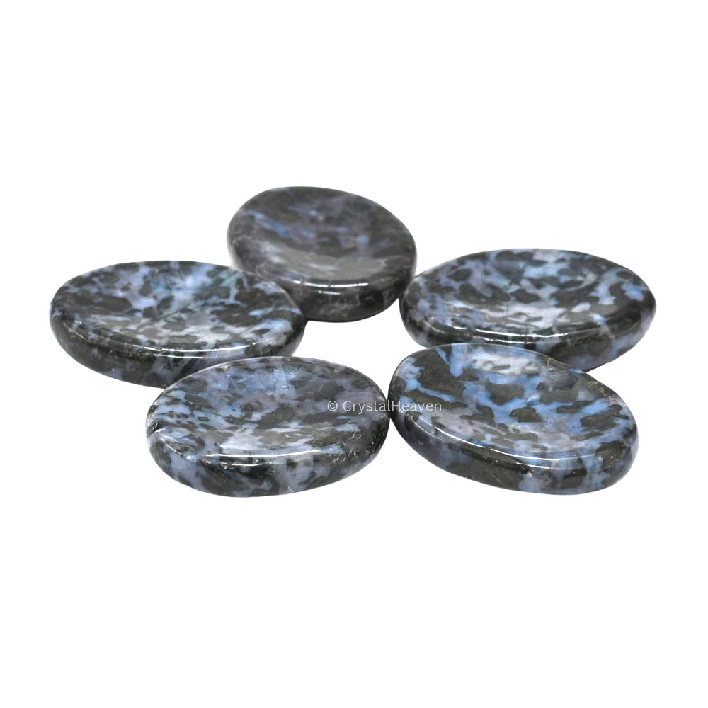 Indigo Gabbro Worry Stone