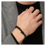 Black Tourmaline Chips Bracelet
