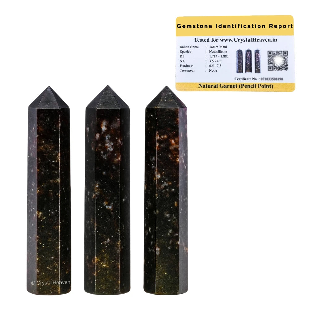 Garnet Pencil Points (Set of 3)