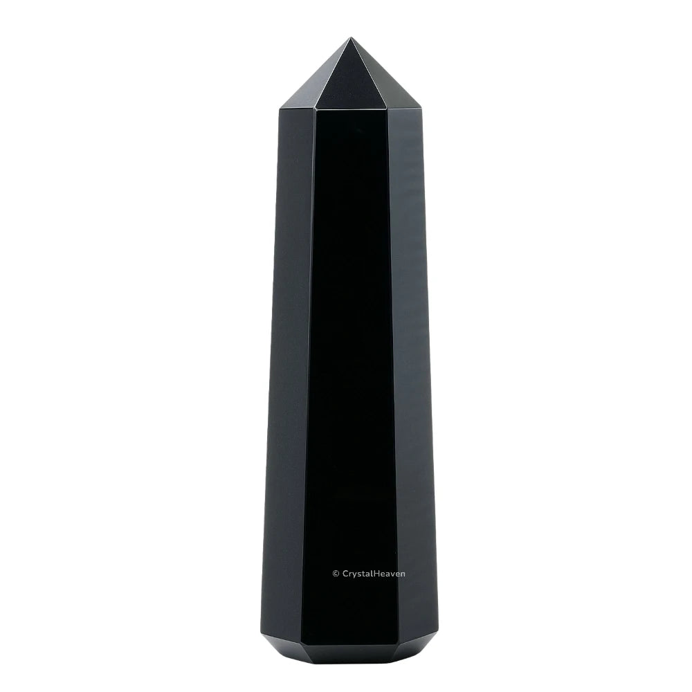 Large Black Obsidian Tower