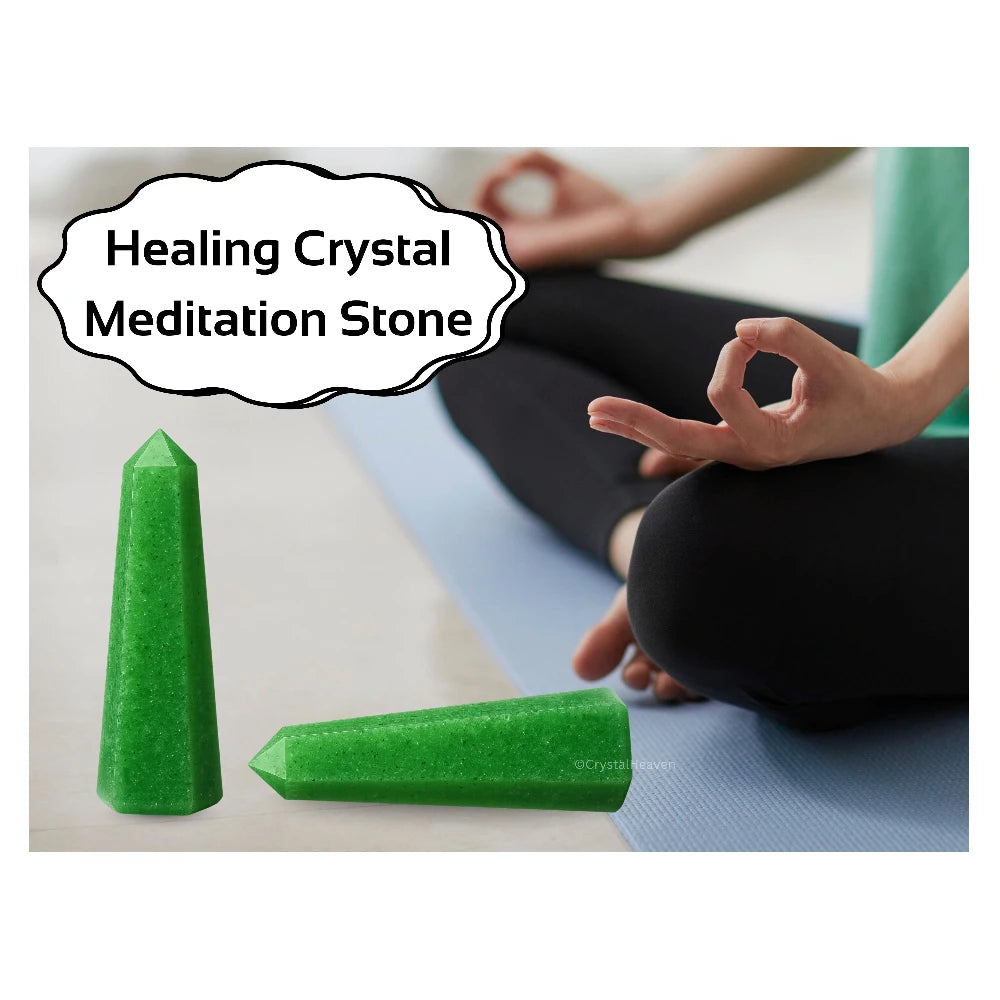Green Strawberry Quartz Crystal Tower (2" to 3" inch) 