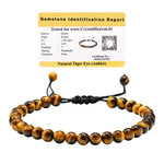 Tiger Eye Anklet (Without Knot)