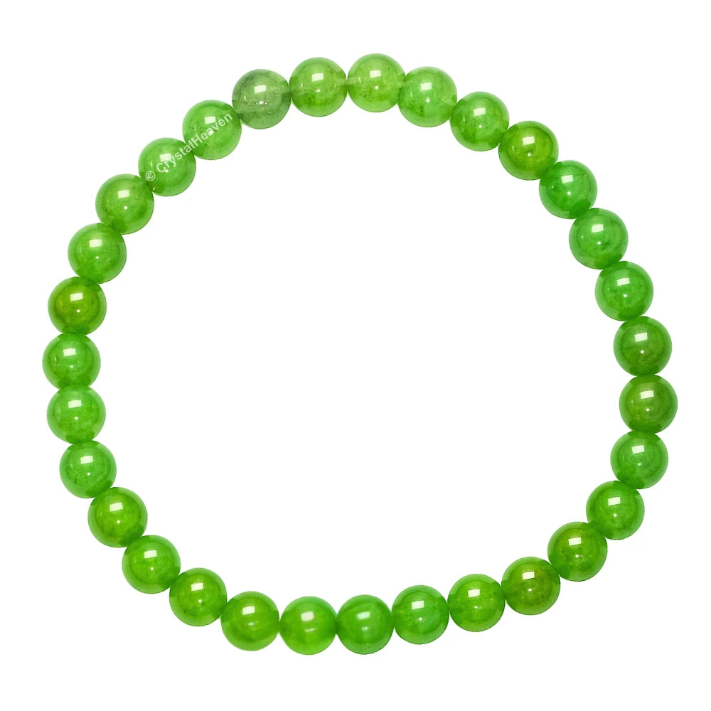 Green Aventurine Healing Crystal Bracelets - 6mm Beads