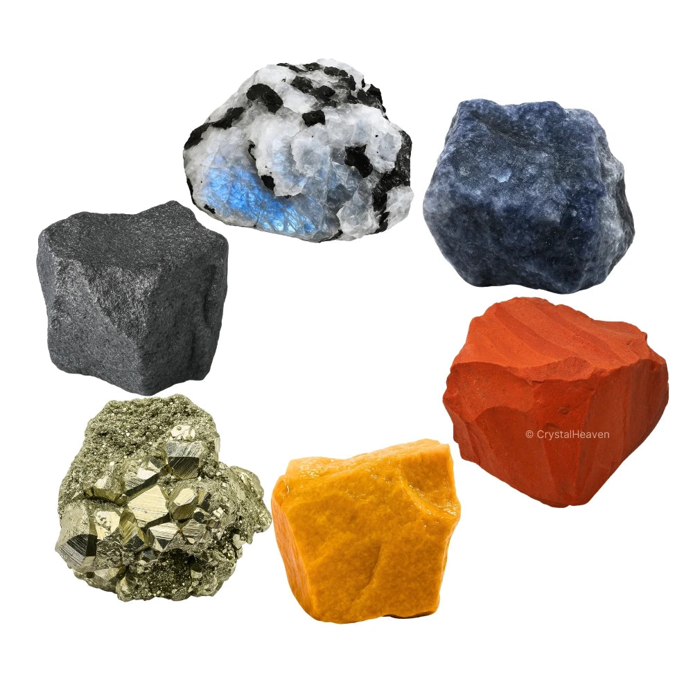 New Beginning Raw Crystals Set