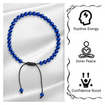Blue Hematite Anklet (Without Knot)