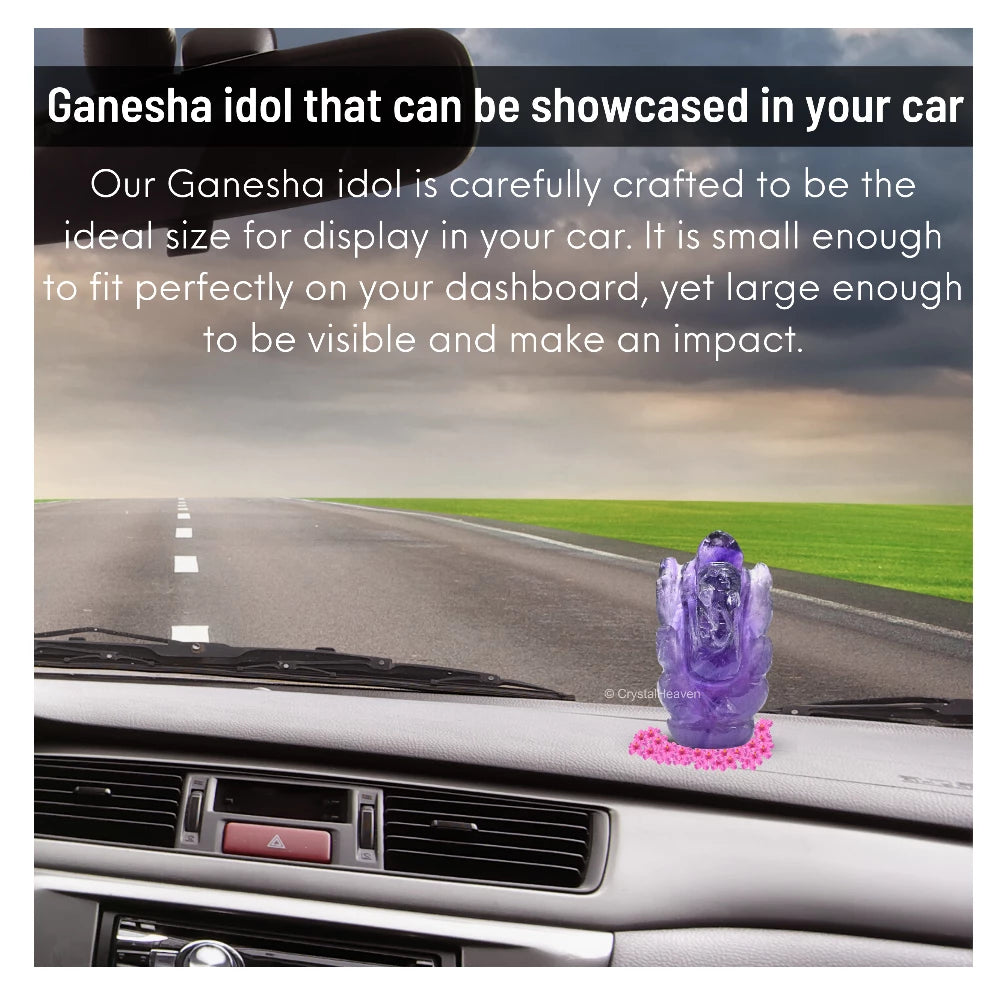 Amethyst Crystal Ganesh Ganpati
